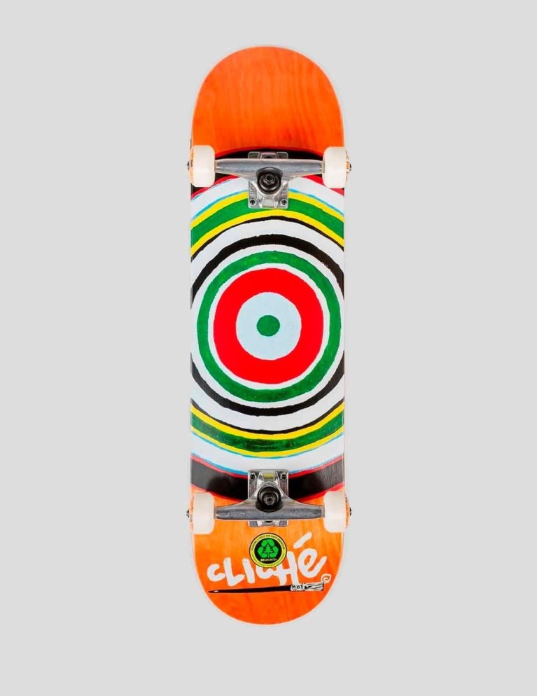 Full Skate CLICHE cerchio dipinto fp 8.25 "multi